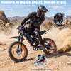 Lelekuai GT700 Electric Dirt Bike for Adults and Teens